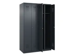 locker voor scheiding van kleding,HxBxD 1850x1200x500mm,4vak