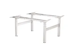 Cambio Zit-Sta bureau duo bench frame Zilver
