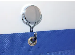 Magneet MAUL Neodymium met haak Ø38,5mm trekkracht 30kg chroom - 4
