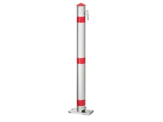 Automatische Paal Aluminium 900mmØ75mm Cilinderslot Met 3 Sleutels - 5