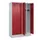 locker voor scheiding van kleding,HxBxD 1950x1200x500mm,4vak