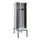 locker met bank,voor scheiding van kleding,HxBxD 2120x600x815mm,2vak