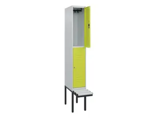 Dubbeldekse dekenkist,HxBxD 2120x300x815mm,1x2vak.,vak B 300mm - 2