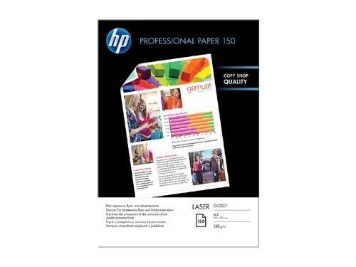 Laserpapier Hp Cg965A 150 Gram A4 Glans Wit 150Vel