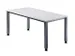 bureau à hauteur réglable,HxlxP 680-760x1600x800mm,panneau gris clai