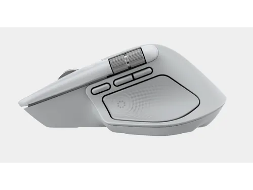 Logitech MX Master 4 draadloze muis 8 knoppen rechts Bluetooth grijs