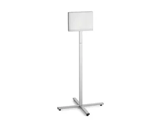 Vloerstandaard info stand outdoor A4 grijs - 2