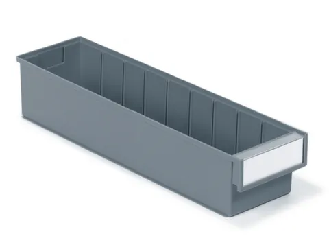 stellingbak,HxBxD 100x132x500mm,PP,grijs