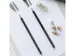 Crayon graphite Faber-Castell Pitt Mat ensemble 4 crayons. 2B,6B,10B,