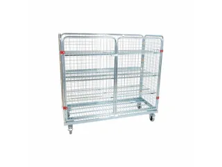 rolcontainer,draagverm. 500kg,HxLxB 1400x620x1500mm,nuttige H 1190mm - 3