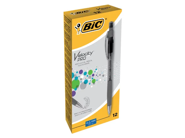 Vulpotlood Bic Velocity Pro HB 0.5mm grijs
