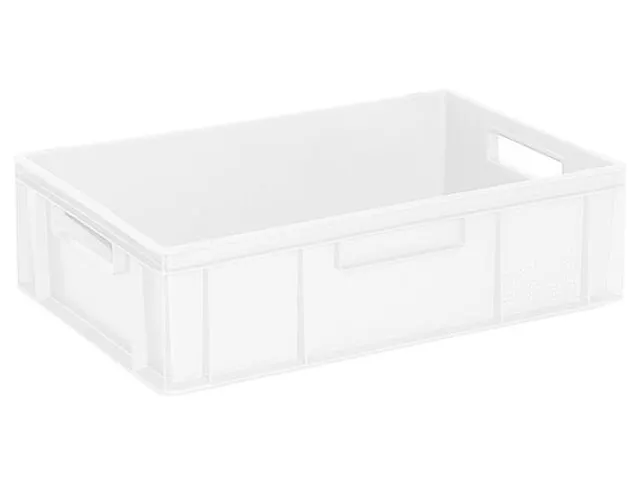 Euronorm Stapelkrat Pe 170x600x400mm 33liter Wit