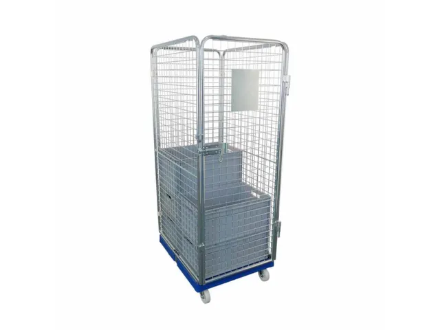veiligheidsrolcontainer,draagverm. 500kg,HxLxB 1800x870x682mm