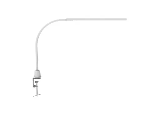 Bureaulamp MAUL Pirro LED dimbaar tafelklem Wit