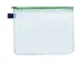 Ritszak Foldersys PVC B4 transp sluiting groen Pocket Zip B4 Groen