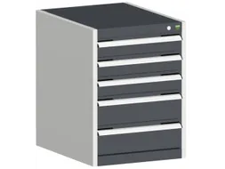 ladekast HxBxD 700x525x650mm 5lade(n) lade voor normale belastingen