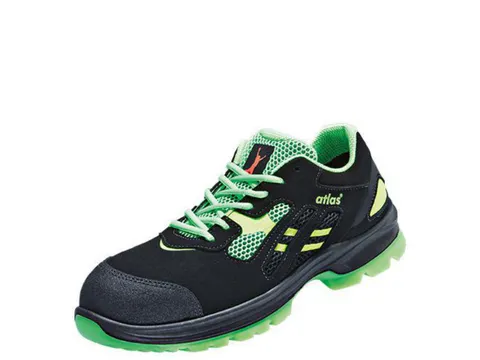 Atlas Flash 2600 lage S1 veiligheidsschoenen SRC zwart/groen maat W-41