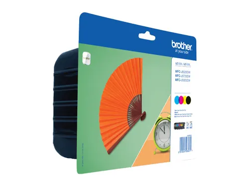 Brother LC-129XLVALBP Inktcartridge Set Zwart + Kleur HC