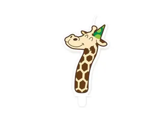 Jungle candle 7 Giraffe - 1