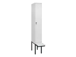 locker voor scheiding van kleding,HxBxD 2120x300x815mm,1vak