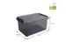 Comfort Line opbergbox 6L transparant grijs - 30x20x14,5cm