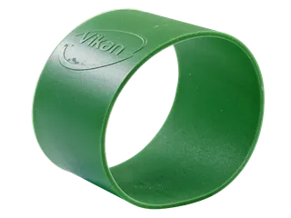 Hygiene rubber band, groen, 40mm, secundaire kleurcodering - 1