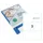 Etiket Rillprint 210x99mm mat transparant 75 etiketten
