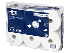 Tork Smartone 472242 Toiletrol 2-laags T8 1150 vel Wit