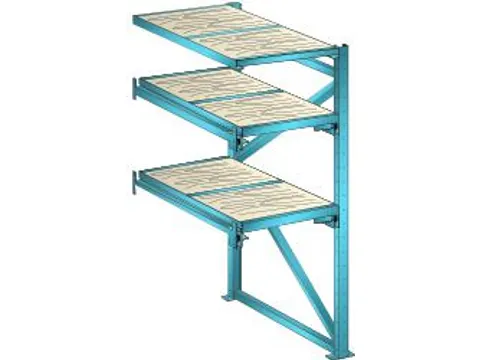 uittrekstelling voor zware lasten,HxBxD 2000x890x1260mm,vaklast 800kg