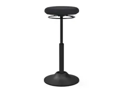 Zit-sta kruk Euroseats Mango zwart