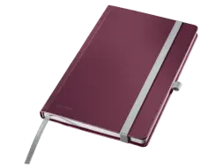 Notitieboek Leitz Style A5 lijn 160 pagina's rood