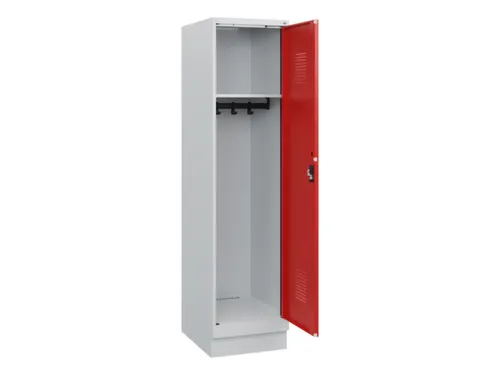 schoollocker,HxBxD 1630x400x500mm,1vak,vak B 400mm,cil.-slot,sokkel