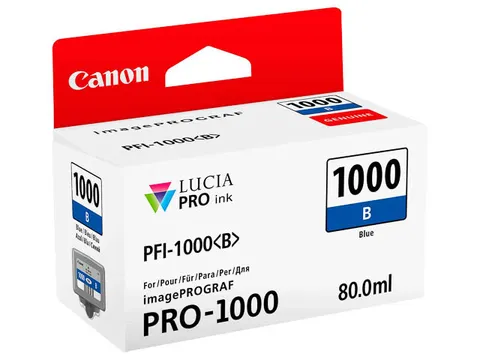 Inktcartridge Canon PFI-1000 blauw