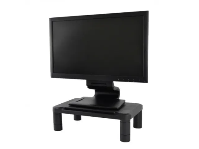 Monitorstandaard 3 standen Zwart