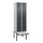 Z-garderobekast,HxBxD 2120x600x815mm,2vak,vak B 300mm,draaigrendel