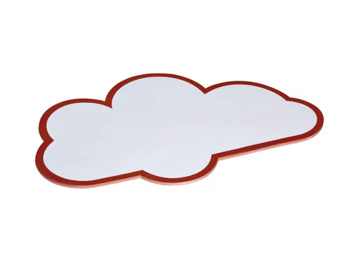 Workshopkaarten MAUL wolk 27x43cm wit 20 stuks