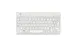 Compact Break ergonomisch toetsenbord Azerty BE Wit draadloos
