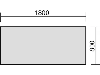 In hoogte verstelbaar bureau,HxBxD 680-800x1800x800mm,decor - 5