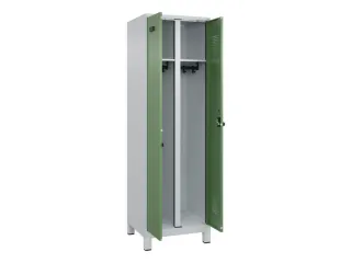 locker voor scheiding van kleding,HxBxD 1950x600x500mm,2vak - 1