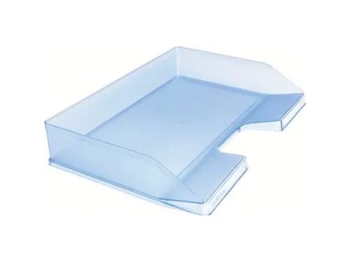 Brievenbak COMBO hor izontaal Ijsbl/trans