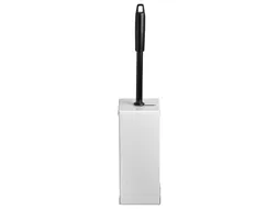 Toiletborstelset Quartzline rvs wit 448901