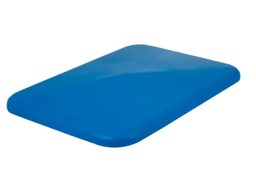 Deksel Voor Verrijdbare Rechthoekige Bak 340 Liter Blauw