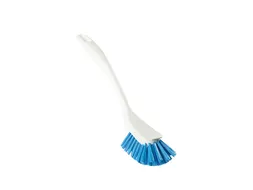 Vikan 42893 afwasborstel design wit blauwe medium vezels 255mm