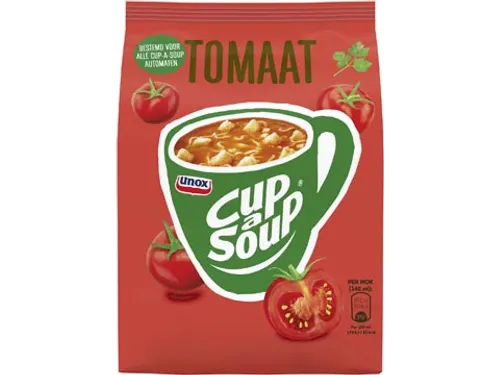Cup-a-Soup vending, tomaat, 140 ml, zak van 40 porties