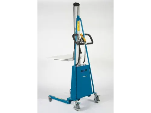 Elektr. Materiaalheffer Staal Platform Kunstst. 600x470mm 150kg