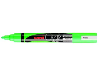 Krijtstift Uni-ball chalk rond 1.8-2.5mm fluor groen - 1