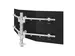 Bras 6 écrans Viewgo modular 260 blanc