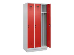 locker voor scheiding van kleding,HxBxD 1950x900x500mm,3vak
