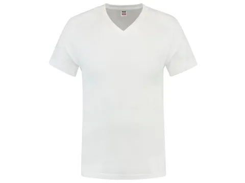 T-shirt 101005 Wit Korte Mouwen Maat M