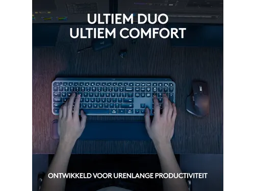 Logitech MX Keys S Combo toetsenbord en muis Azerty Frans